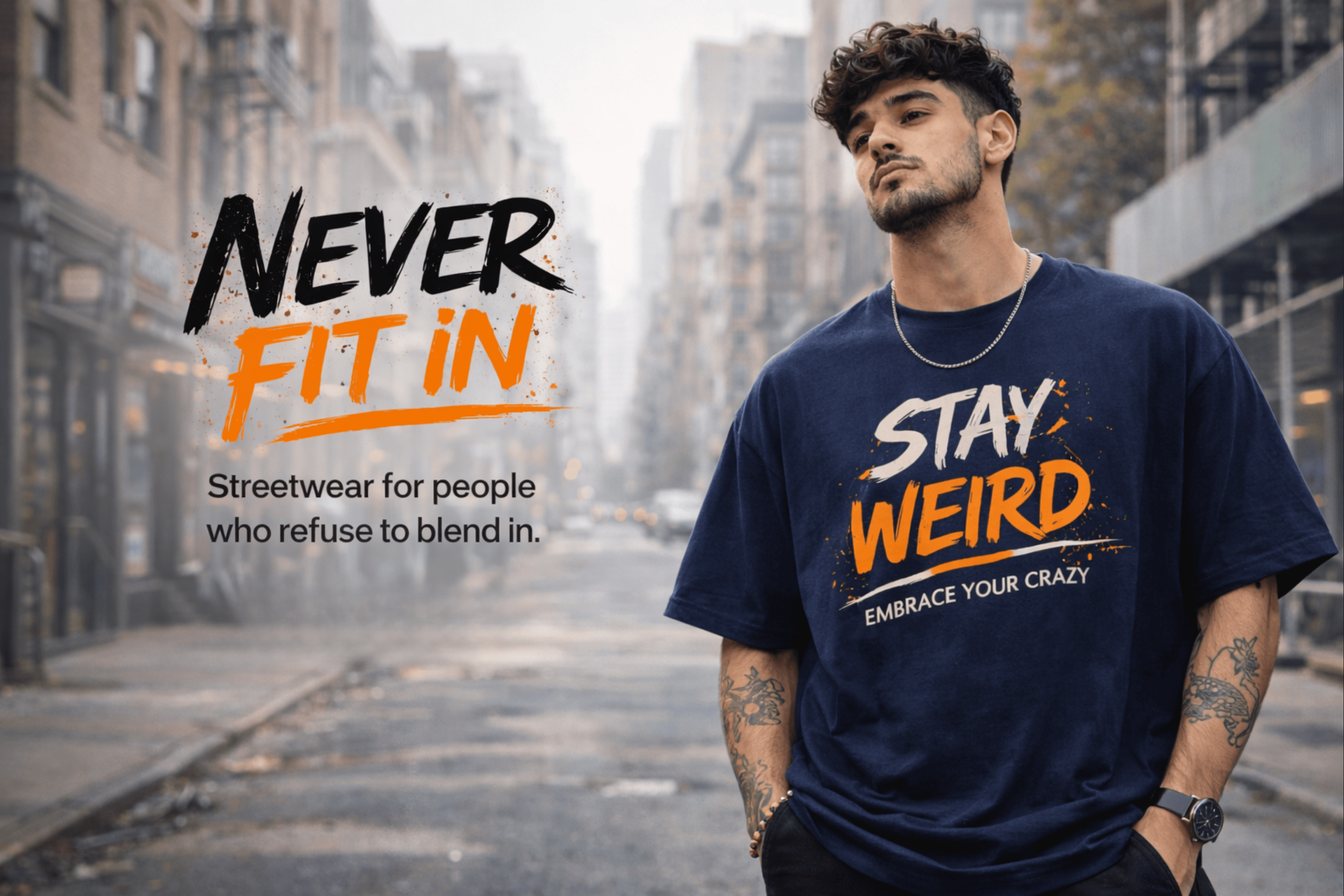 BeWeirdo creative 1
